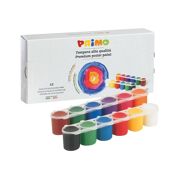 Plakkaatverf pastel in potje, 12 kleuren - PRIMO 245919770